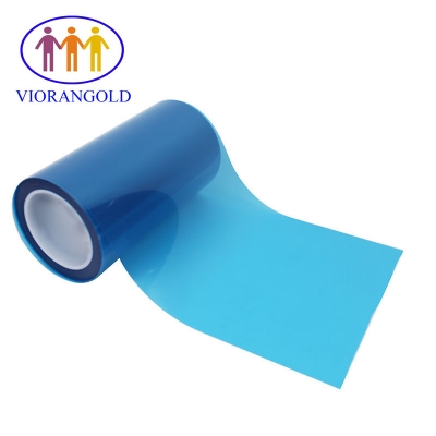 PET Release Film, 25um-125um, Blue, with silicon oil for Stickers Liner