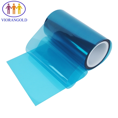 PET Release Film, 25um-125um, Blue, with silicon oil for Electronic Industry